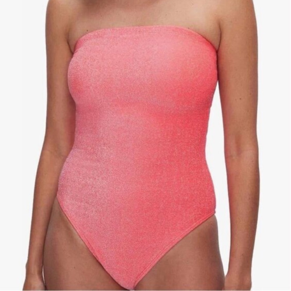 NWT! Good American Pink Swimsuit